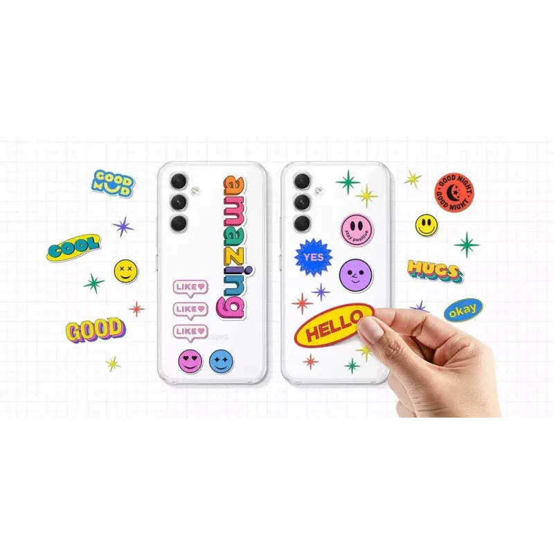 Samsung EF-QA546 etui na telefon komórkowy 16,3 cm (6,4 cala) pokrowiec przezroczysty