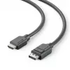 Kabel ALOGIC DisplayPort do HDMI 3m EL2DPHD-03 Wysoka Jakość