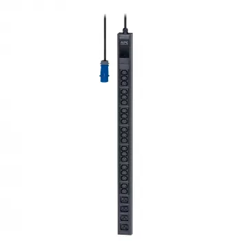 APC Easy Rack PDU, Basic, 0U, 1 faza, 3,7 kW, 230 V, 16 A, 20 x C13 i 4 x C19 gniazda, wejście IEC60309 2P+E