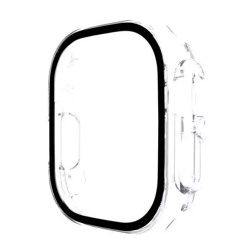 eSTUFF Titan Shield Full Body szkło ochronne na cały korpus Apple Watch Series 9/8/7 45 mm - przezroczysty