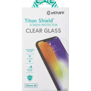 eSTUFF Apple iPhone XR przezroczysta osłona ekranu