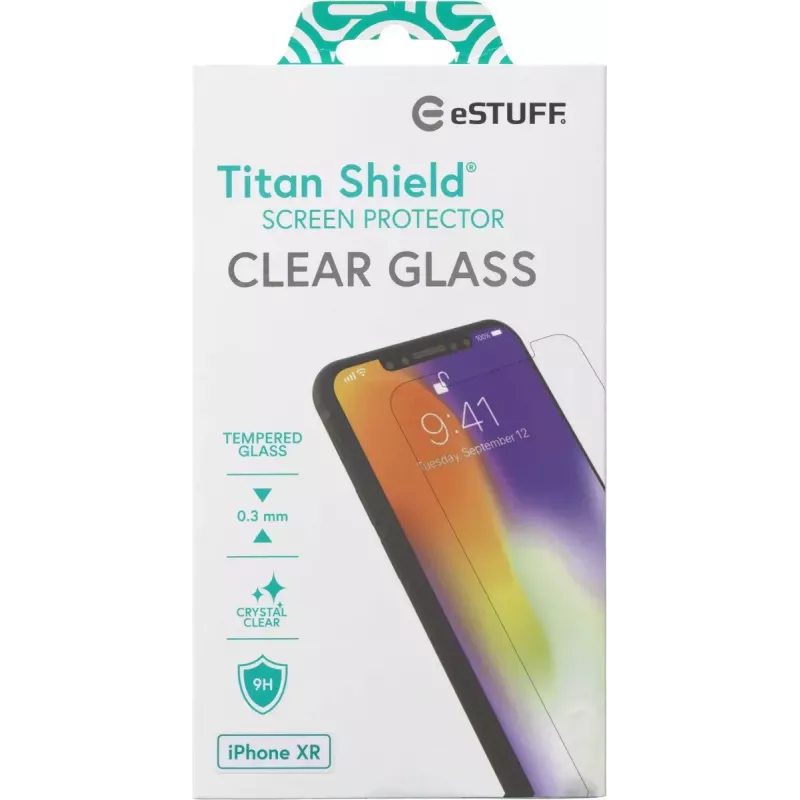 eSTUFF Apple iPhone XR przezroczysta osłona ekranu