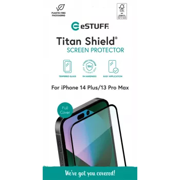 eSTUFF ES501371 ochrona ekranu/tyłu telefonu komórkowego Przezroczysta ochrona ekranu Apple 1 szt.