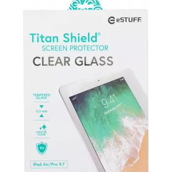 eSTUFF Ochrona ekranu for iPad 9.7 inch All Models - Clear