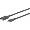 eSTUFF ES601165 kabel Lightning 1,5 m Szary