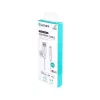 Kabel Lightning eSTUFF ES601170 1m USB A 2.4A 5V Biały