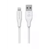 Kabel Lightning eSTUFF ES601170 1m USB A 2.4A 5V Biały