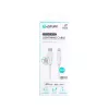 Kabel Lightning eSTUFF ES602270 3m USB C 2.4A Biały