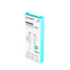 Kabel Lightning eSTUFF ES602270 3m USB C 2.4A Biały