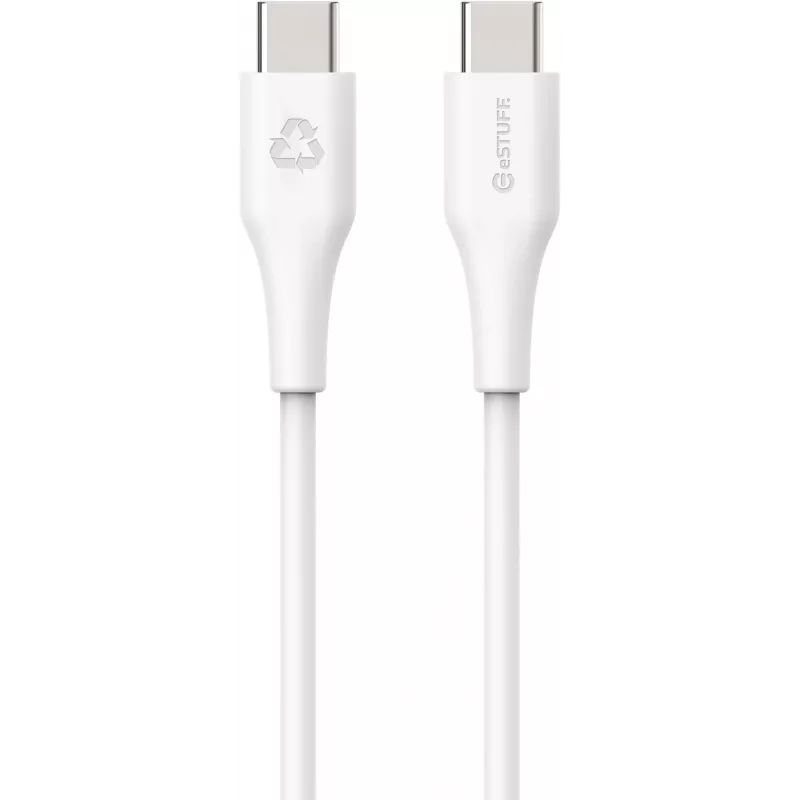 eSTUFF ES604070 Kabel USB USB 2.0 0,5 m USB C Biały