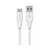 eSTUFF ES605270 Kabel USB USB 2.0 2 m USB C USB A Biały