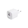 Ładowarka do urządzeń mobilnych eSTUFF ES637065 uniwersalna biała AC do użytku wewnętrznego USB Type-C