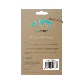 eSTUFF ES67100004 etui na telefon 17 cm (6,7 cala) pokrowiec przezroczysty