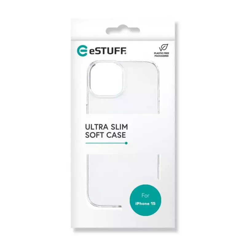 eSTUFF ES67100025 etui na telefon komórkowy 15,5 cm (6,1 cala) Pokrowiec Przezroczysty