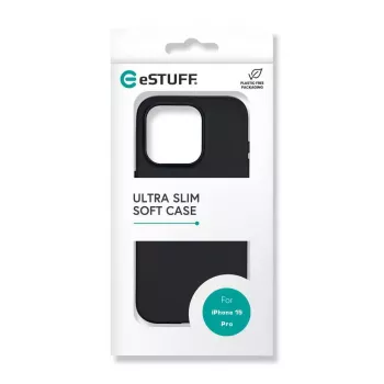 eSTUFF ES67101027 etui na telefon komórkowy 15,5 cm (6.1 cala) Pokrowiec Czarny