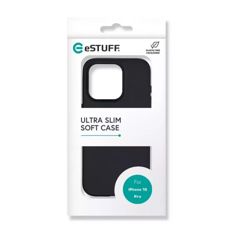 eSTUFF ES67101027 etui na telefon komórkowy 15,5 cm (6.1 cala) Pokrowiec Czarny