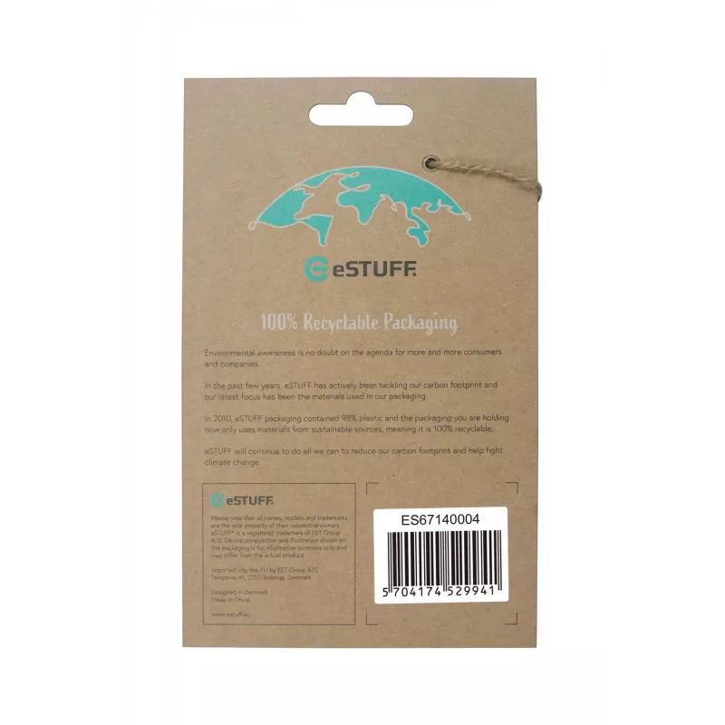 eSTUFF ES67140004 etui na telefon komórkowy 17 cm (6,7 cala) Pokrowiec Przezroczysty
