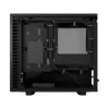 Obudowa PC Fractal Design Define 7 Nano Czarny — Mini-ITX/Mini-DTX, zasilacz ATX, szkło hartowane, 205×399×361 mm