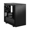 Obudowa PC Fractal Design Define 7 Nano Czarny — Mini-ITX/Mini-DTX, zasilacz ATX, szkło hartowane, 205×399×361 mm