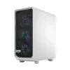 Obudowa PC Fractal Design Meshify 2 Compact RGB biały — ATX/microATX/Mini-ITX, obsługa 3x120 mm z przodu + 1x120 mm z tyłu, napędy 2,5 cala/3,5 cala