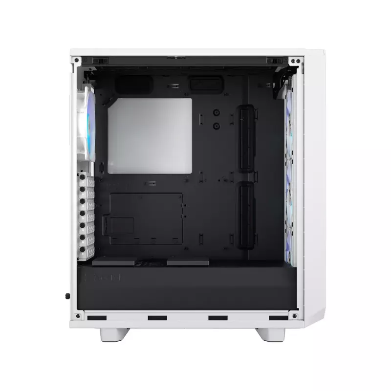 Obudowa PC Fractal Design Meshify 2 Compact RGB biały — ATX/microATX/Mini-ITX, obsługa 3x120 mm z przodu + 1x120 mm z tyłu, napędy 2,5 cala/3,5 cala