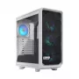 Obudowa PC Fractal Design Meshify 2 Compact RGB biały — ATX/microATX/Mini-ITX, obsługa 3x120 mm z przodu + 1x120 mm z tyłu, napędy 2,5 cala/3,5 cala
