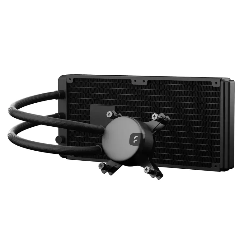 All-in-one liquid CPU cooler Fractal Design Lumen S28 v2 RGB — 140 mm fans, 500–1700 RPM, Czarny