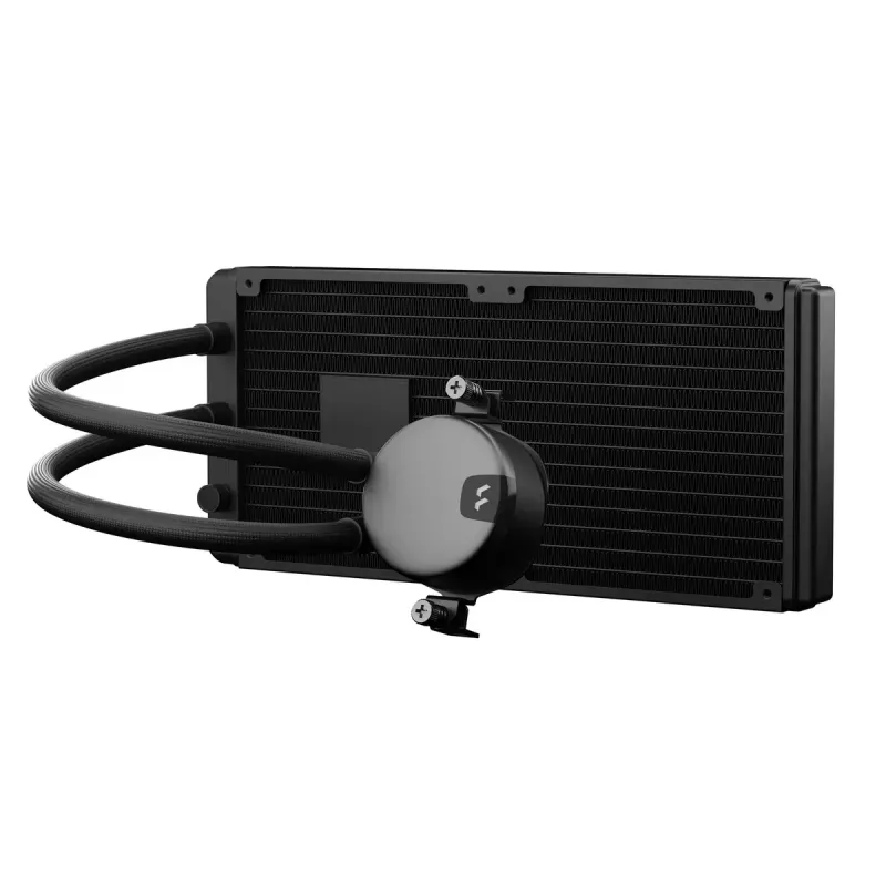 All-in-one liquid CPU cooler Fractal Design Lumen S28 v2 RGB — 140 mm fans, 500–1700 RPM, Czarny