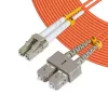 Microconnect FIB420001 kabel InfiniBand/światłowodowy 1 m LC SC Pomarańczowy