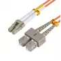 Microconnect FIB422002-2 kabel InfiniBand/światłowodowy 2 m LC SC pomarańczowy