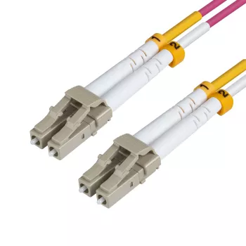Microconnect FIB440425P Kabel światłowodowy InfiniBand 25 m LC Fioletowy