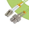 Microconnect FIB561005 kabel InfiniBand/światłowodowy 5 m LC SC zielony