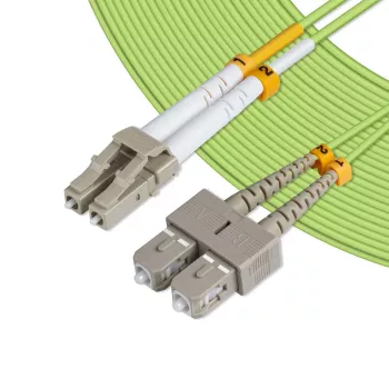 Microconnect FIB561005 kabel InfiniBand/światłowodowy 5 m LC SC zielony