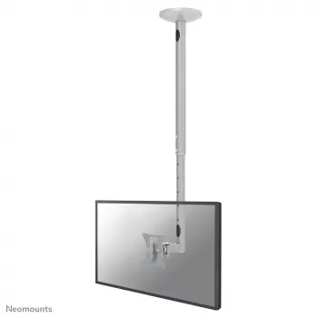Uchwyt sufitowy do monitora/telewizora Neomounts FPMA-C050SILVER 10-30 cali - wys. 60-85 cm