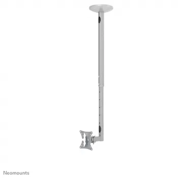Uchwyt sufitowy do monitora/telewizora Neomounts FPMA-C050SILVER 10-30 cali - wys. 60-85 cm