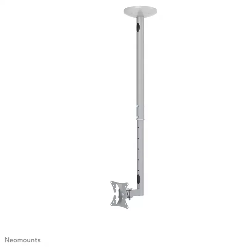 Uchwyt sufitowy do monitora/telewizora Neomounts FPMA-C050SILVER 10-30 cali - wys. 60-85 cm