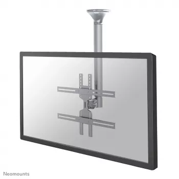Neomounts FPMA-C400SILVER Uchwyt sufitowy do monitora/telewizora 32-60 cali - wys. 64-104 cm