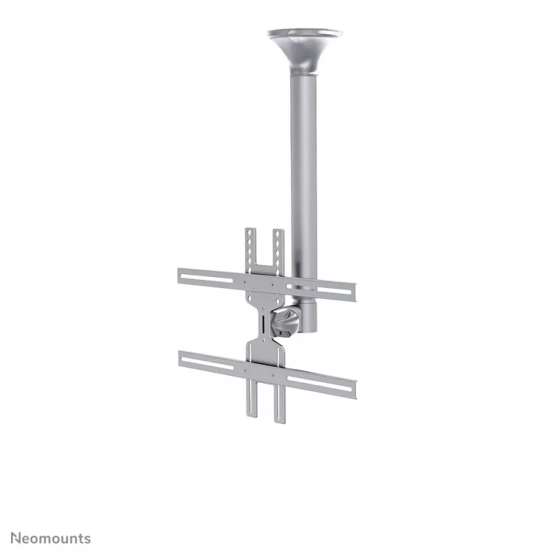 Neomounts FPMA-C400SILVER Uchwyt sufitowy do monitora/telewizora 32-60 cali - wys. 64-104 cm