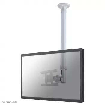 Neomounts FPMA-C100SILVER uchwyt sufitowy do monitora/TV 10-30 cali - wys. 79-129 cm