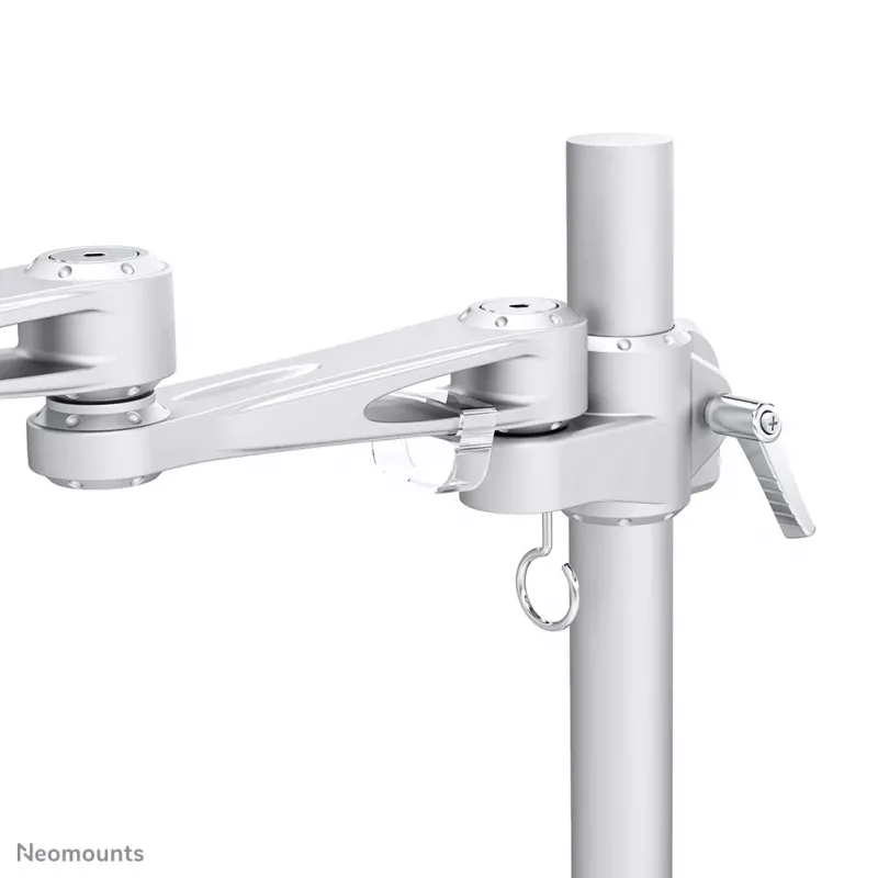 Neomounts FPMA-D935 Ramię do monitora 10-30 cali, zacisk, 10 kg, 25,4 cm (10 cali), 76,2 cm (30 cali), 100 x 100 mm, srebrny