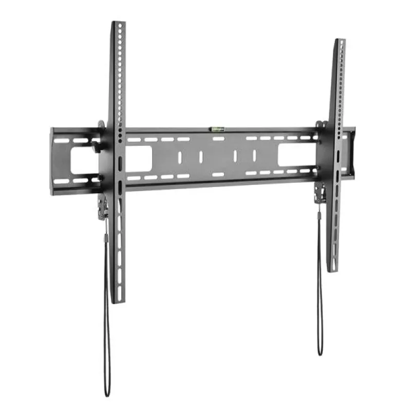 StarTech.com Uchwyt ścienny do telewizora obsługujący wyświetlacze VESA 60-100 cali (75 kg) – Wytrzymały, uniwersalny, uchylny uchwyt ścienny do telewizora – Regulowany wspornik montażowy do dużych płaskich ekranów – Niskoprofilowy