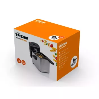 Frytownica Tristar FR-6919 2L 800 W Czarna Stal nierdzewna