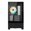 Obudowa PC GIGABYTE C201 PANORAMIC - Midi Tower, m-ATX, obsługa chłodnicy 360 mm, 3 fabrycznie zainstalowane wentylatory, USB 3.0, obsługa RGB Fusion