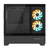 Obudowa PC GIGABYTE C201 PANORAMIC - Midi Tower, m-ATX, obsługa chłodnicy 360 mm, 3 fabrycznie zainstalowane wentylatory, USB 3.0, obsługa RGB Fusion