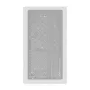 Obudowa PC GIGABYTE C201 PANORAMIC ICE - Mid Tower, m-ATX, wsparcie dla chłodnicy 360 mm, 3 fabrycznie zamontowane wentylatory, USB 3.0, obsługa RGB Fusion