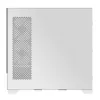 Obudowa PC GIGABYTE C201 PANORAMIC ICE - Mid Tower, m-ATX, wsparcie dla chłodnicy 360 mm, 3 fabrycznie zamontowane wentylatory, USB 3.0, obsługa RGB Fusion