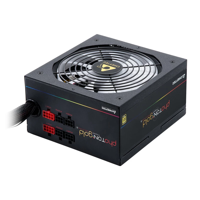 Zasilacz Chieftec Photon GOLD 750 W 20+4 pin ATX PS/2 Czarny