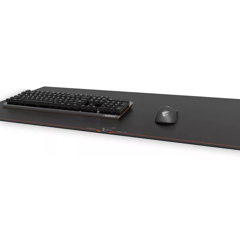 Podkładka pod mysz gamingowa GIGABYTE AMP900 Czarna, Pomarańczowa
