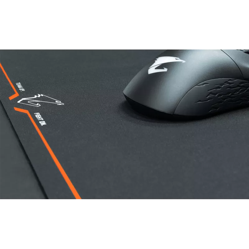 Podkładka pod mysz gamingowa GIGABYTE AMP900 Czarna, Pomarańczowa