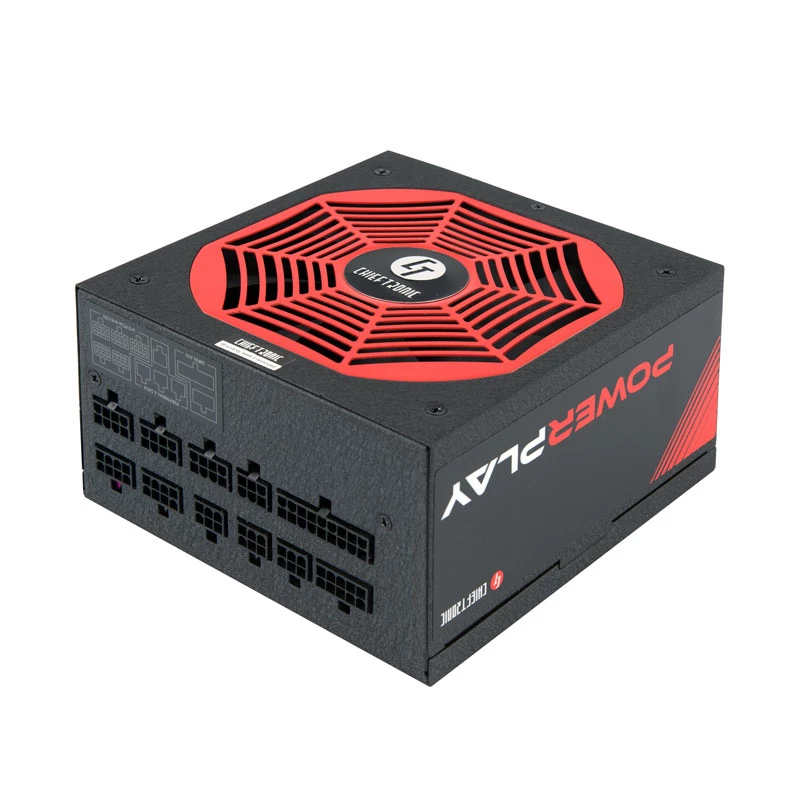 Chieftec PowerPlay zasilacz 850 W 20+4 pin ATX PS/2 Czarny, Czerwony